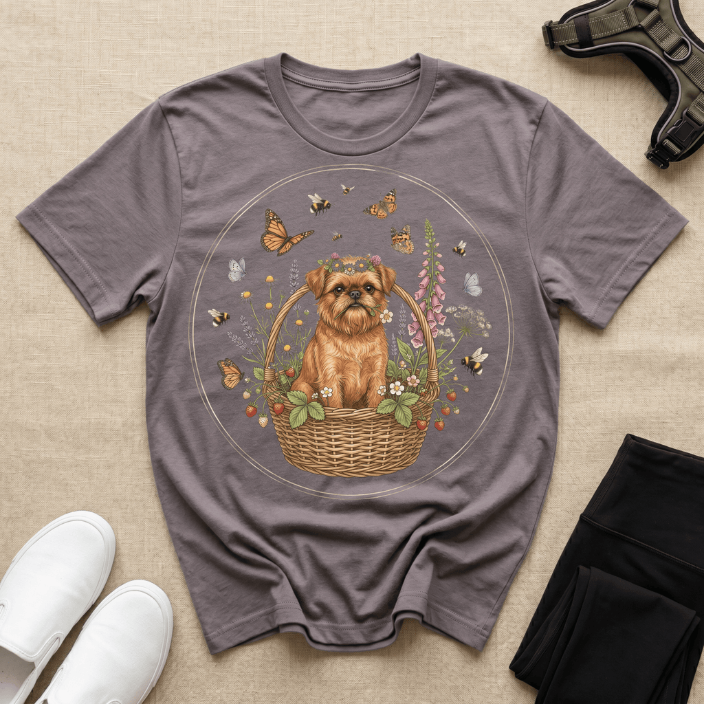 Brussels Griffon - Butterflies & Griffon