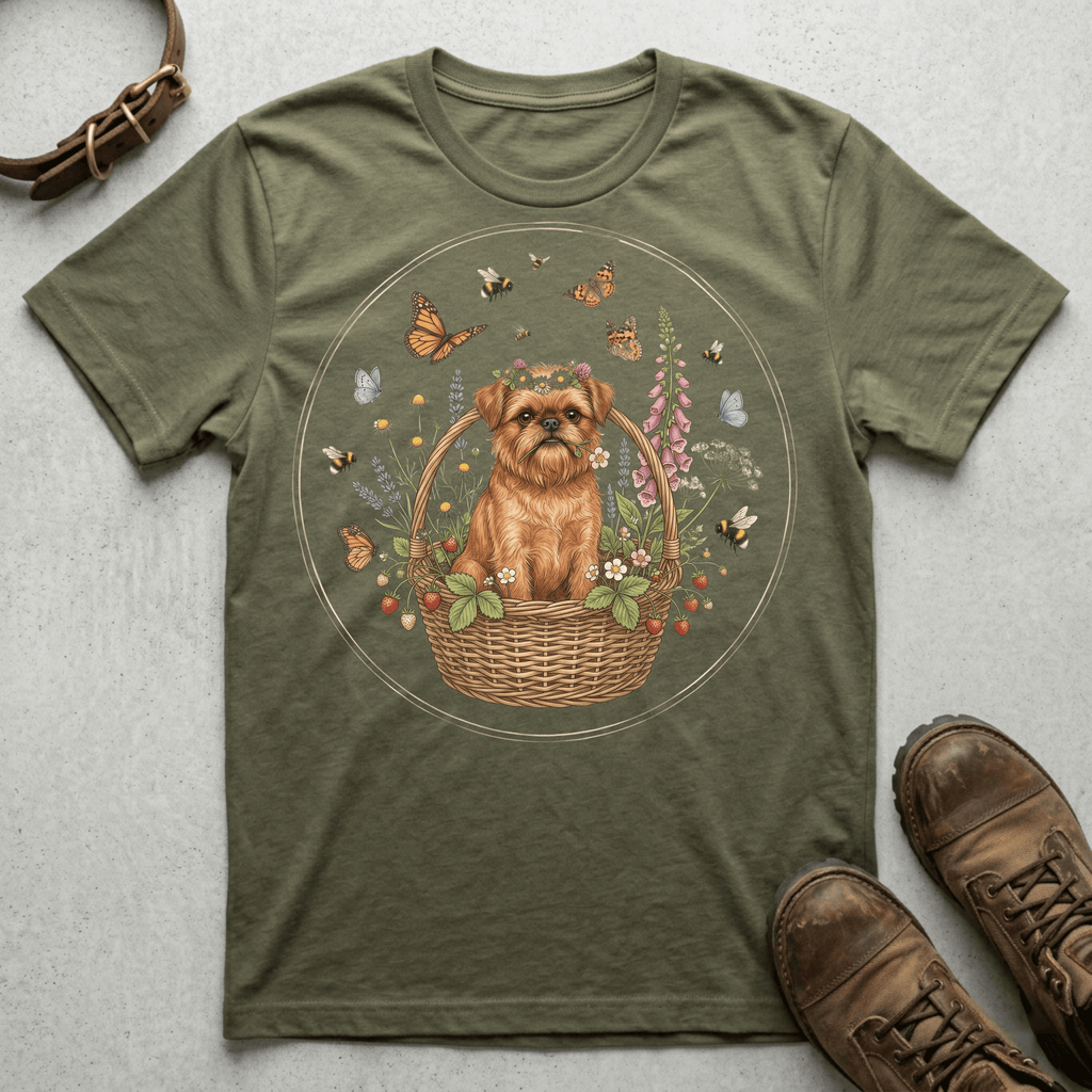 Brussels Griffon - Butterflies & Griffon