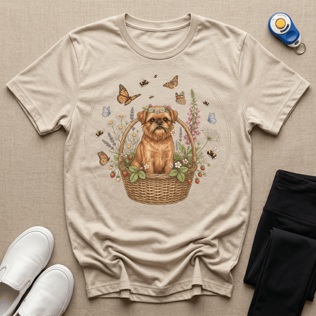 Brussels Griffon - Butterflies & Griffon