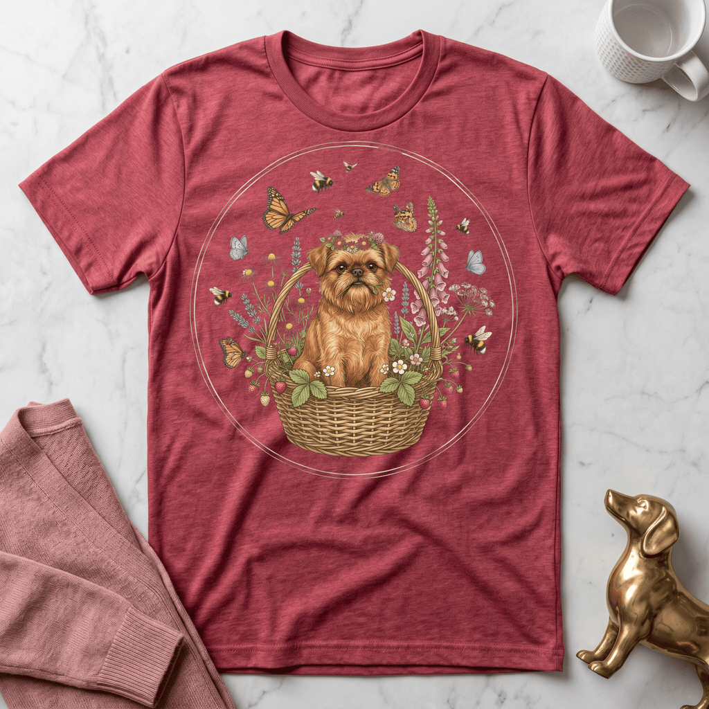 Brussels Griffon - Butterflies & Griffon