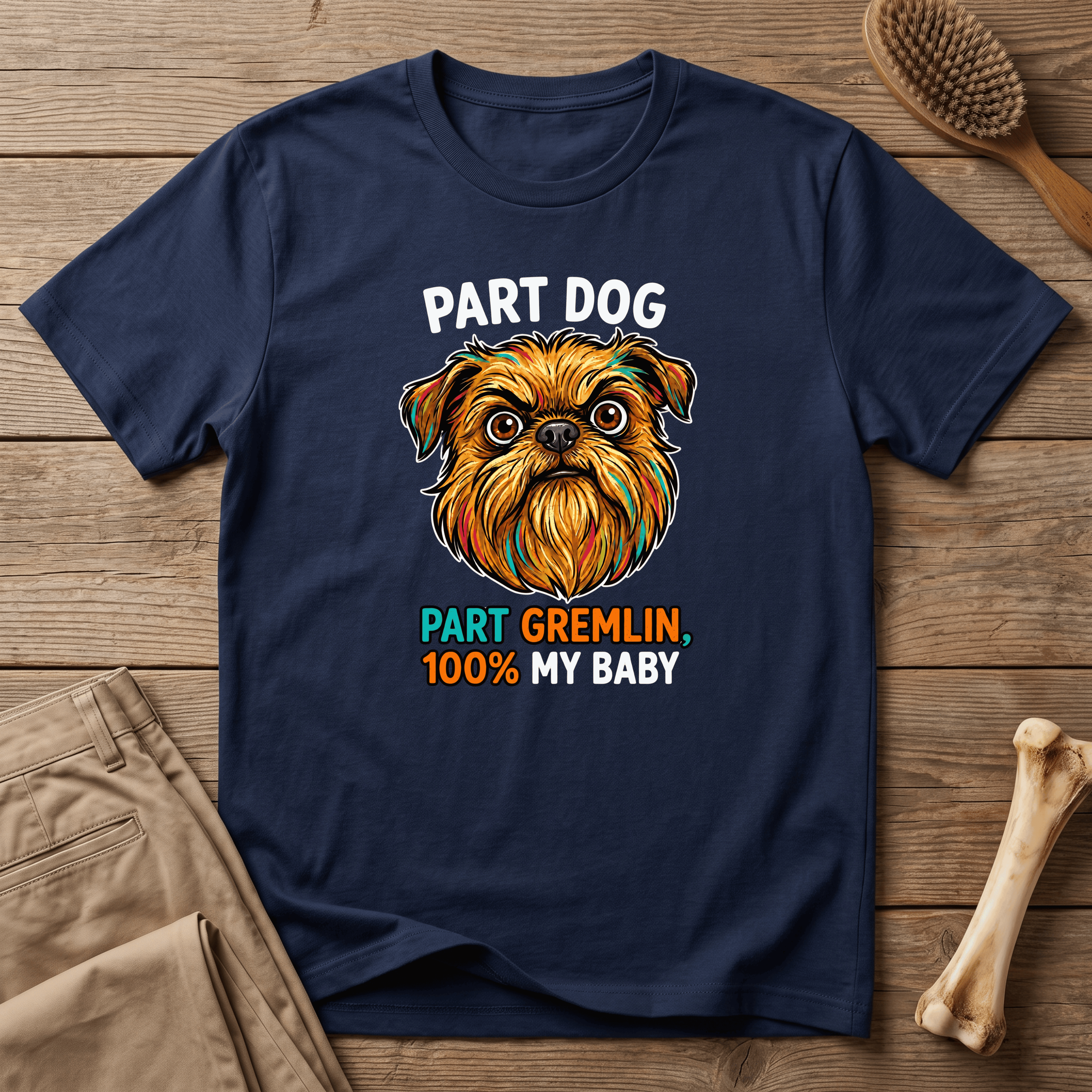 Brussels Griffon - Griffon Stare (Dark)