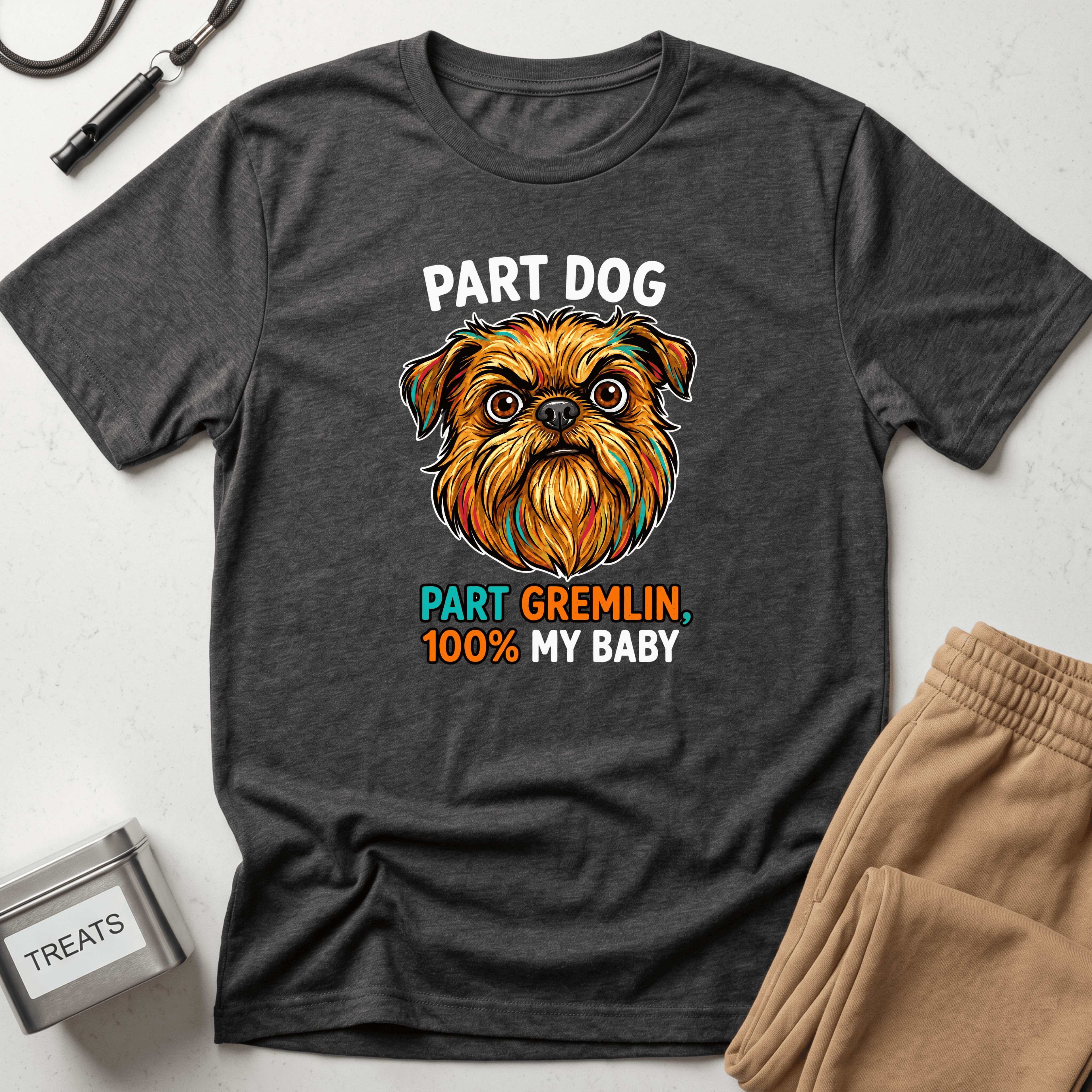Brussels Griffon - Griffon Stare (Dark)